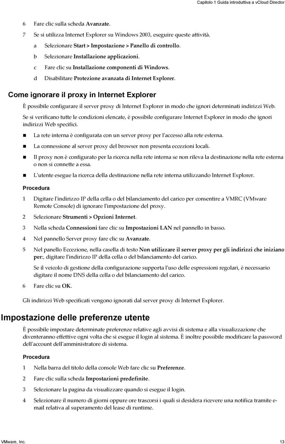 Disabilitare Protezione avanzata di Internet Explorer.