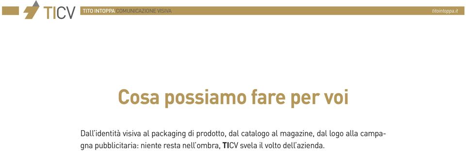 magazine, dal logo alla campagna pubblicitaria: