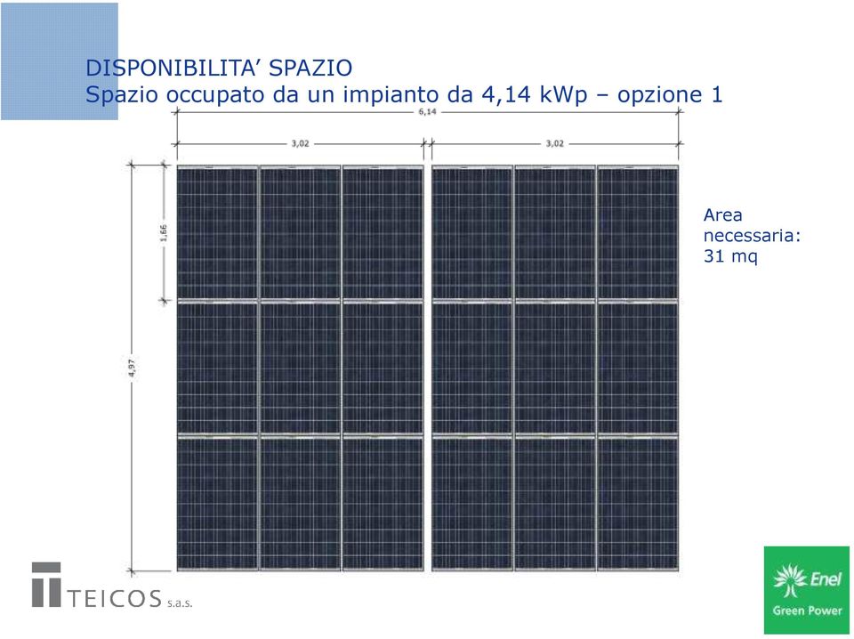 impianto da 4,14 kwp