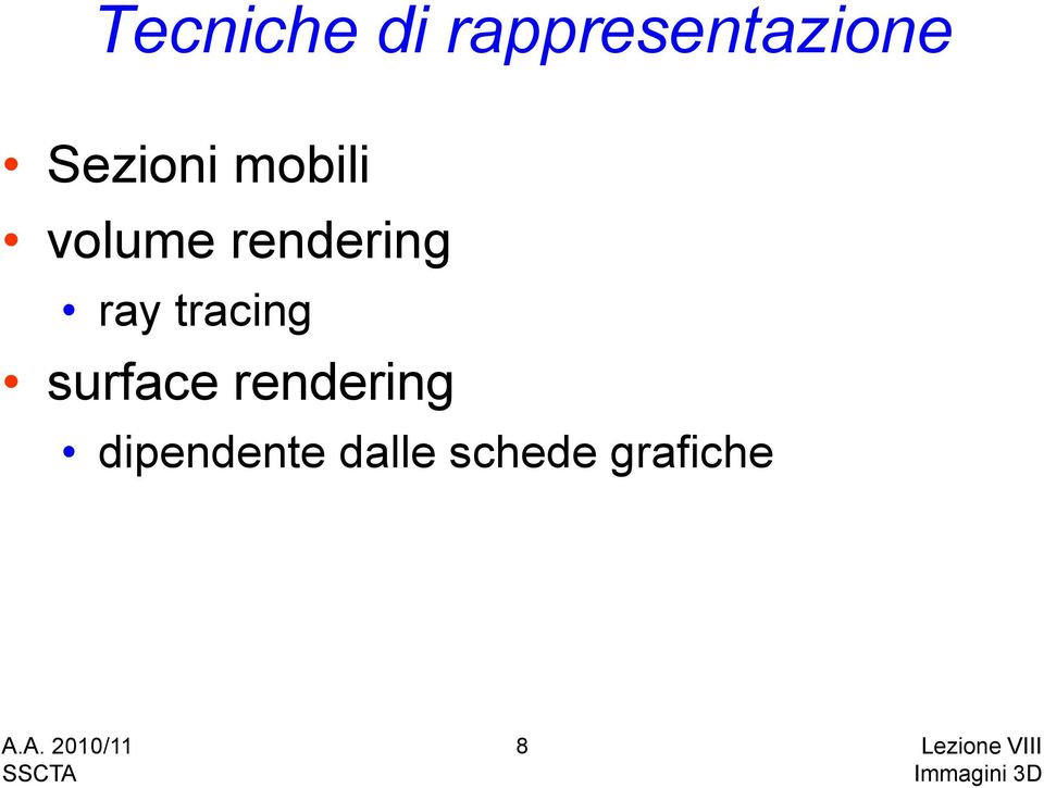 ray tracing surface rendering