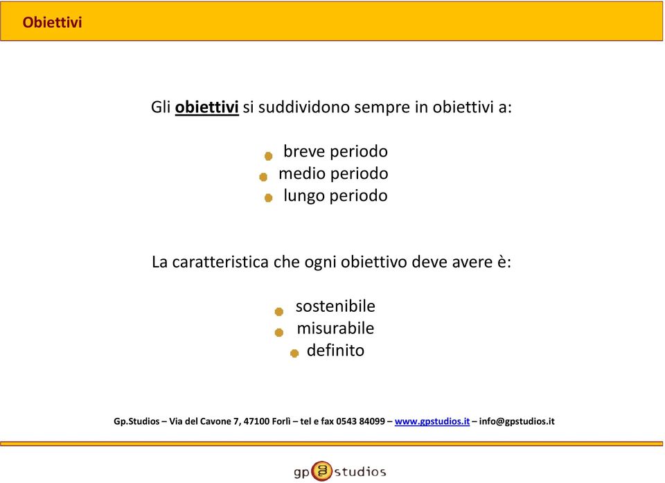 lungo periodo La caratteristica che ogni