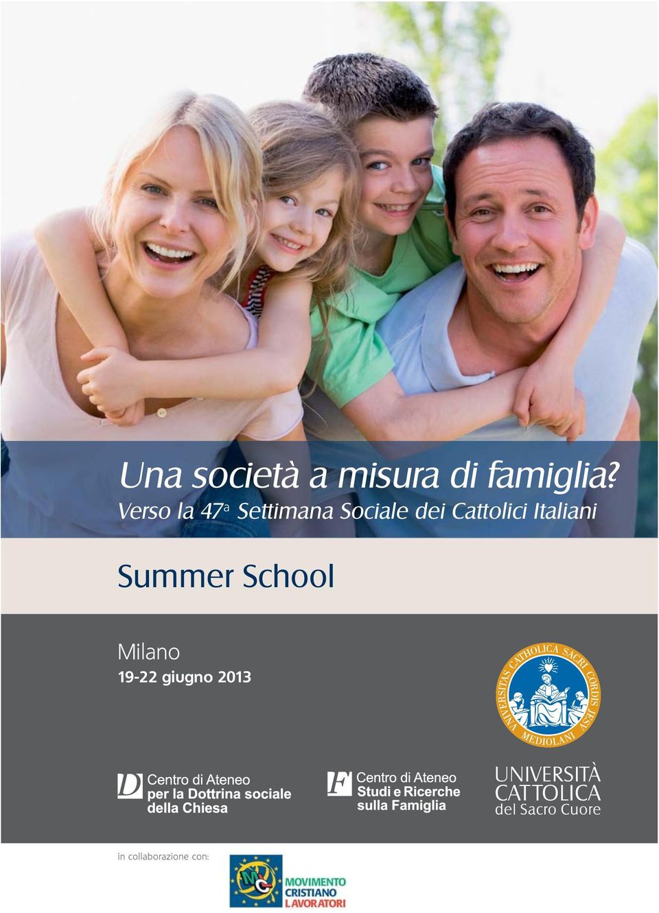 Cattolici Italiani Summer School