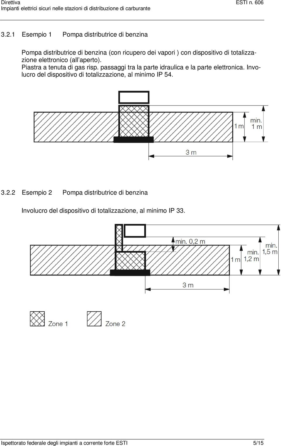 passaggi tra la parte idraulica e la parte elettronica. Involucro del dispositivo di totalizzazione, al minimo IP 54. 3.