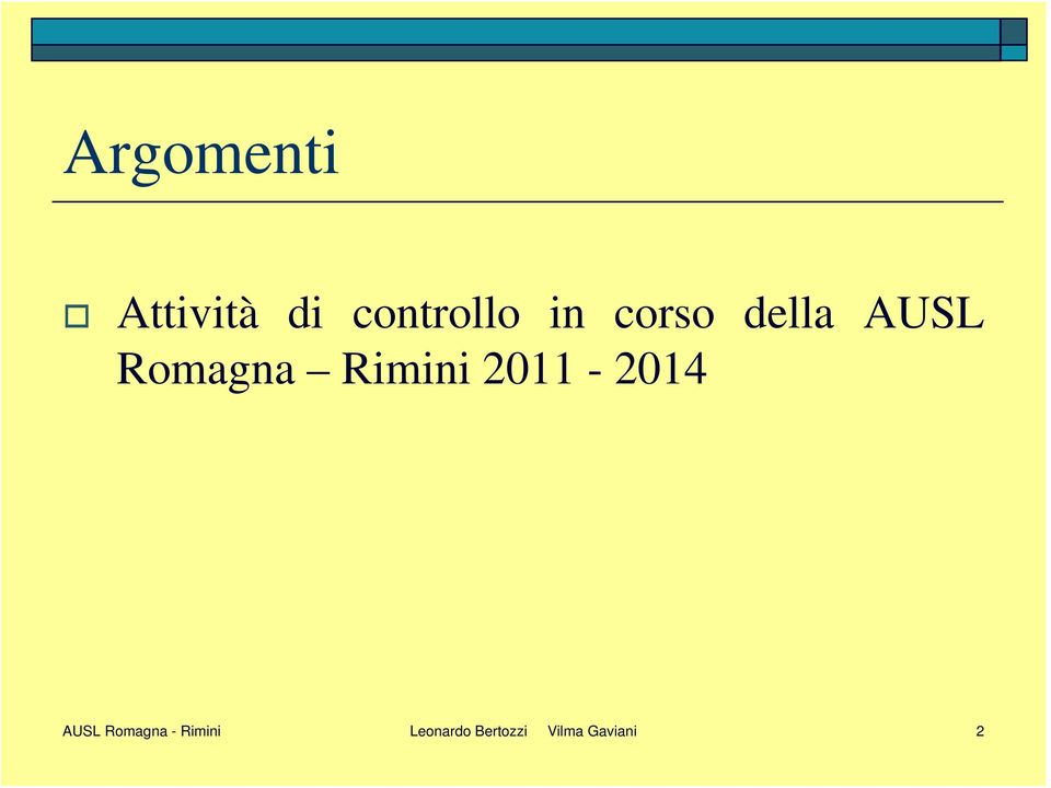 Rimini 2011-2014 AUSL Romagna -