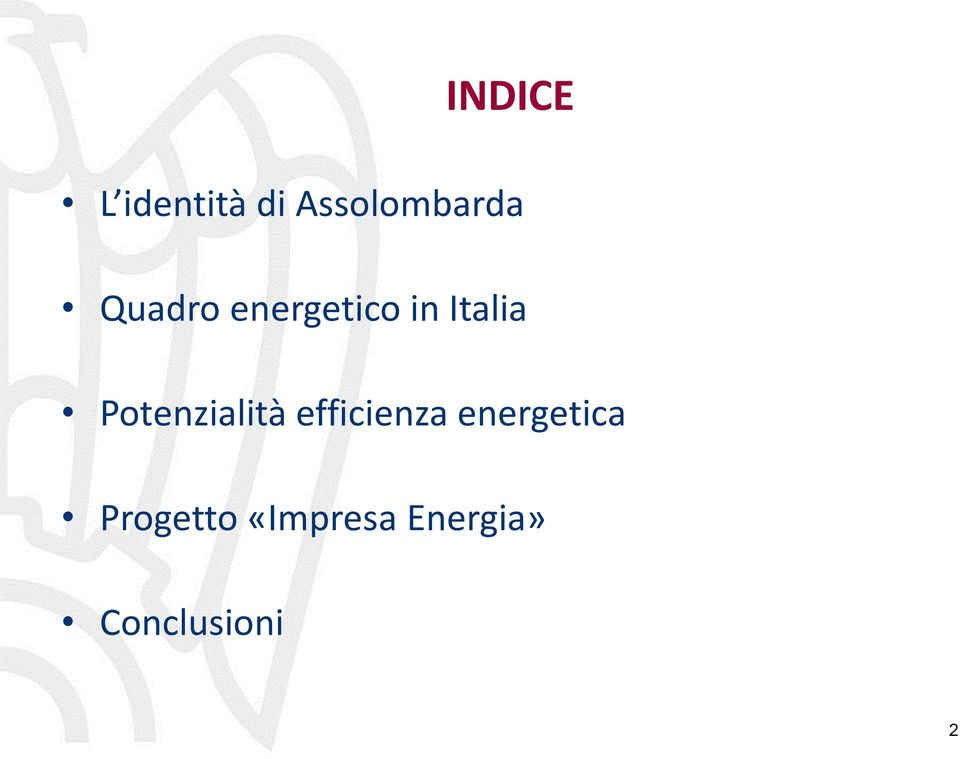 Potenzialità efficienza energetica