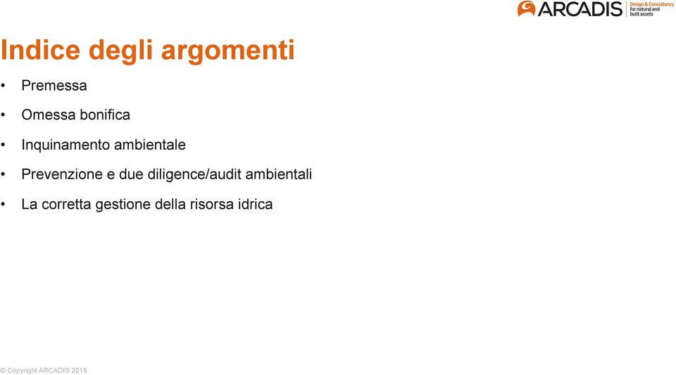 Prevenzione e due diligence/audit