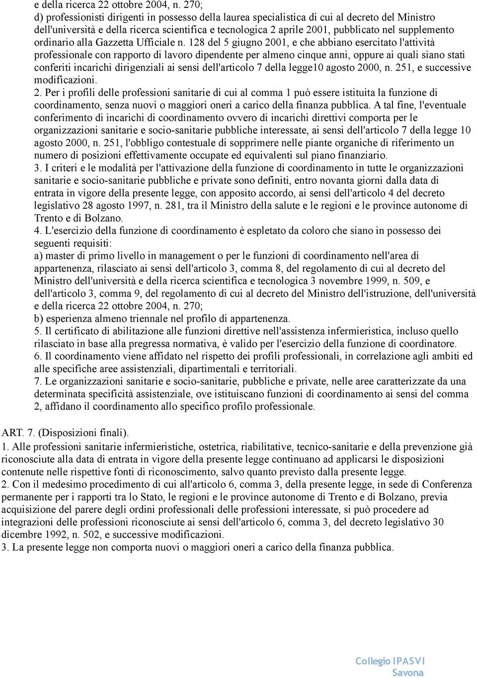 supplemento ordinario alla Gazzetta Ufficiale n.