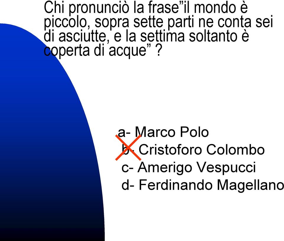 soltanto è coperta di acque?