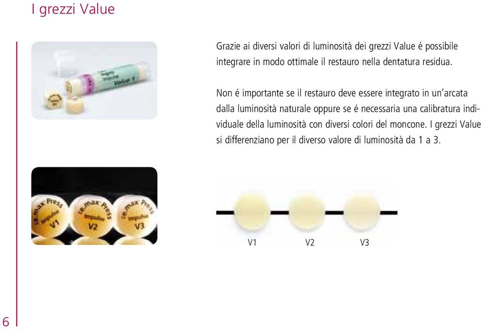 Non é importante se il restauro deve essere integrato in un arcata dalla luminosità naturale oppure se é