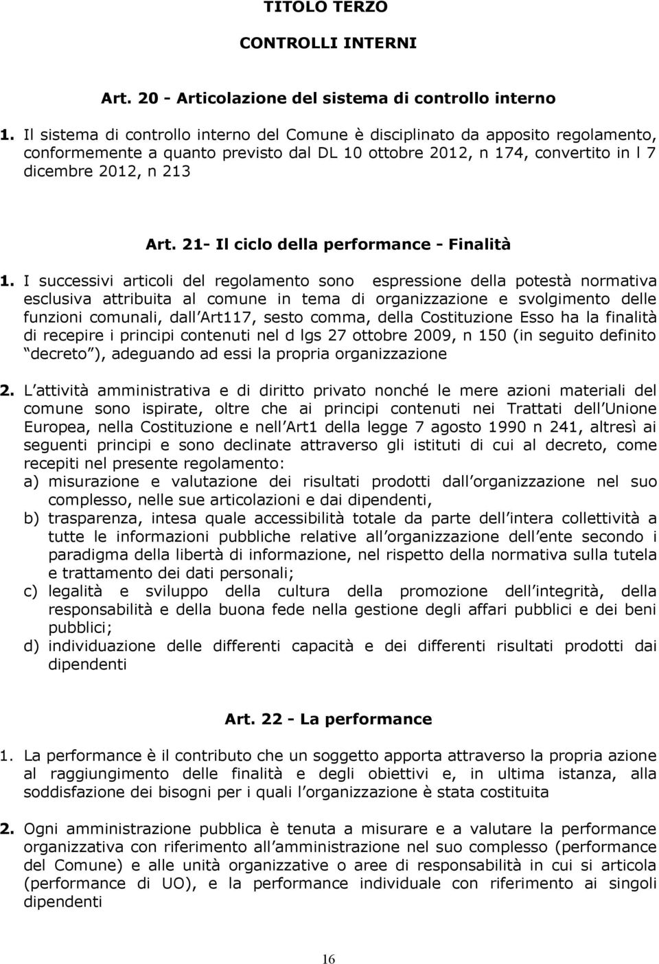 21- Il ciclo della performance - Finalità 1.