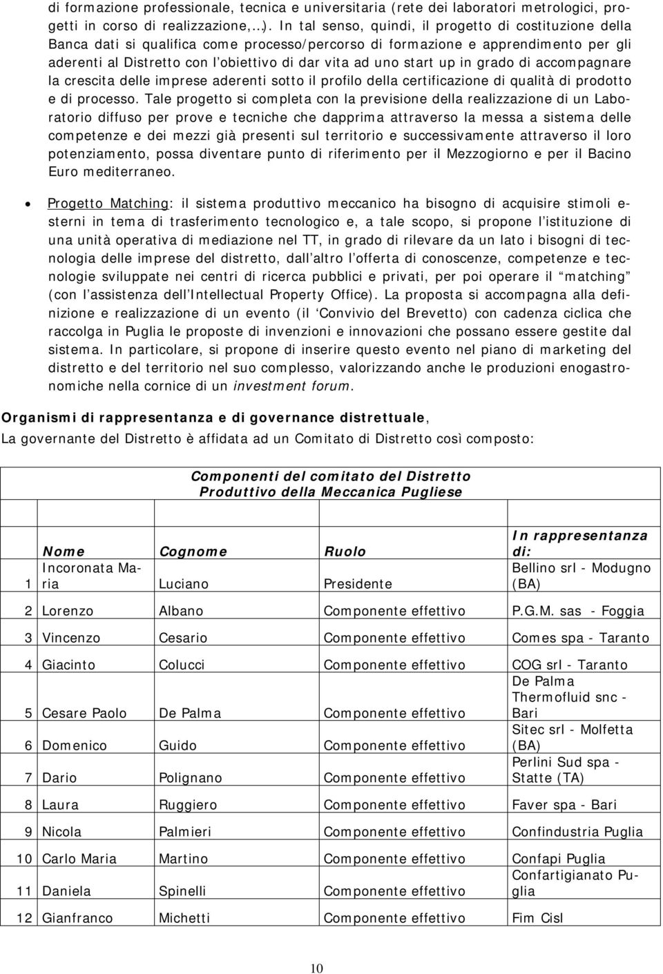 start up in grado di accompagnare la crescita delle imprese aderenti sotto il profilo della certificazione di qualità di prodotto e di processo.