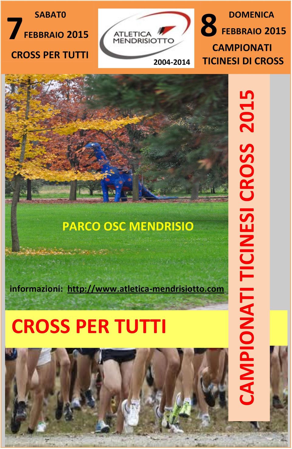 CAMPIONATI TICINESI DI CROSS PARCO OSC MENDRISIO