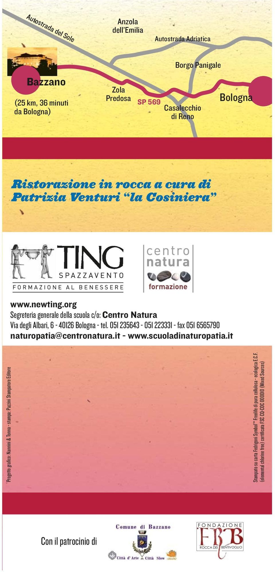 051 235643-051 223331 - fax 051 6565790 naturopatia@centronatura.it - www.scuoladinaturopatia.