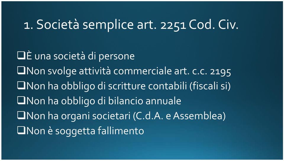 età ità di persone Non svolge attività co