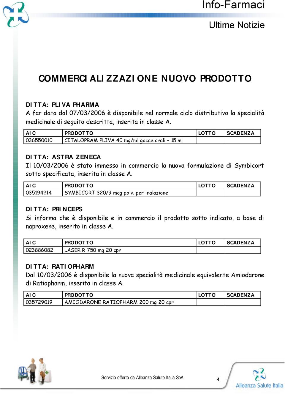 035194214 SYMBICORT 320/9 mcg polv. per inalazione DITTA: PRINCEPS Si informa che è disponibile e in commercio il prodotto sotto indicato, a base di naproxene, inserito in classe A.