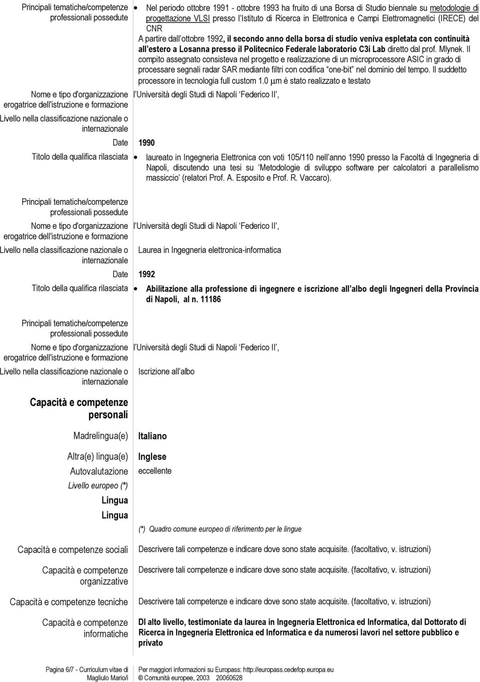 Il compito assegnato consisteva nel progetto e realizzazione di un microprocessore ASIC in grado di processare segnali radar SAR mediante filtri con codifica one-bit nel dominio del tempo.