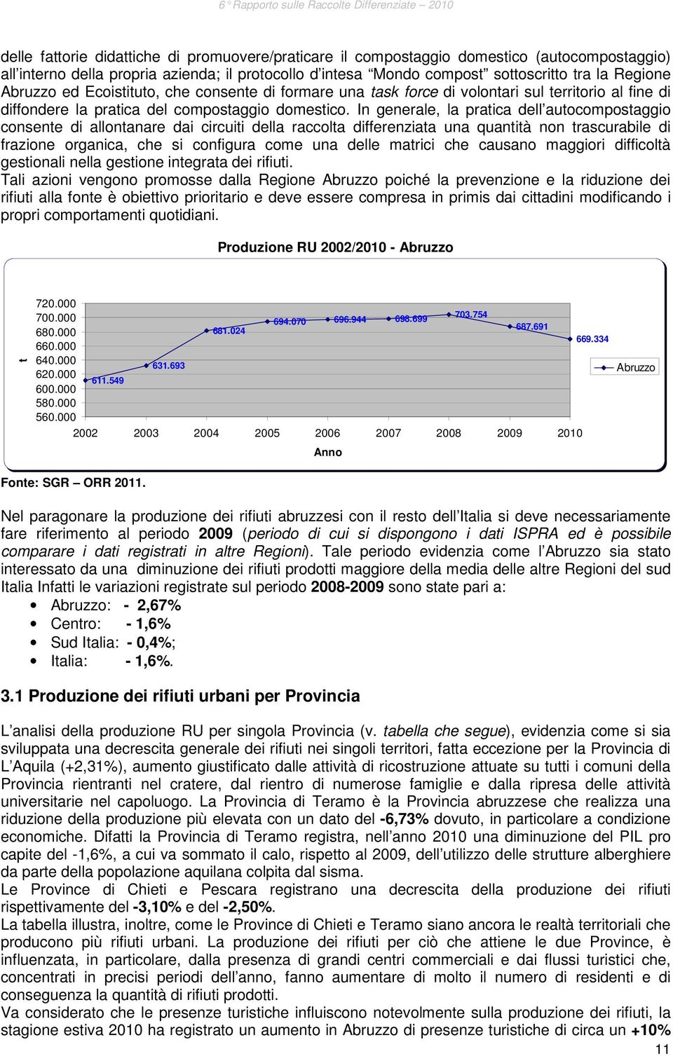 In generale, la pratica dell autocompostaggio consente di allontanare dai circuiti della raccolta differenziata una quantità non trascurabile di frazione organica, che si configura come una delle