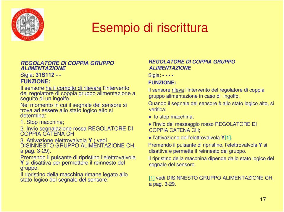 Attivazione elettrovalvola Y ( vedi DISINNESTO GRUPPO ALIMENTAZIONE CH, a pag. 3-29). Premendo il pulsante di ripristino l elettrovalvola Y si disattiva per permettere il reinnesto del gruppo.