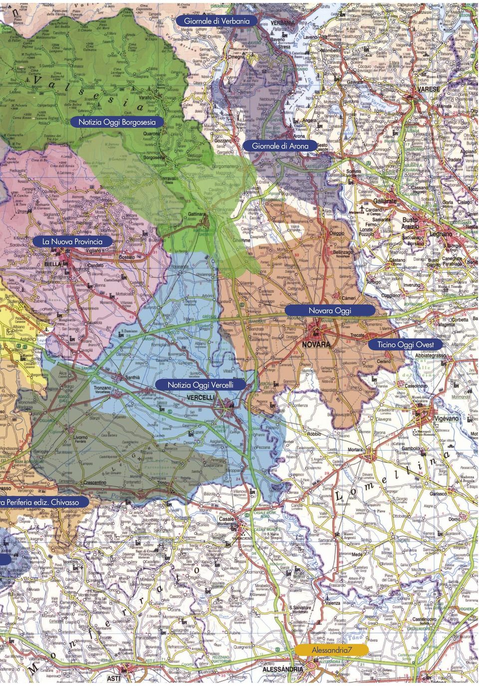 Provincia Novara Oggi Ticino Oggi Ovest