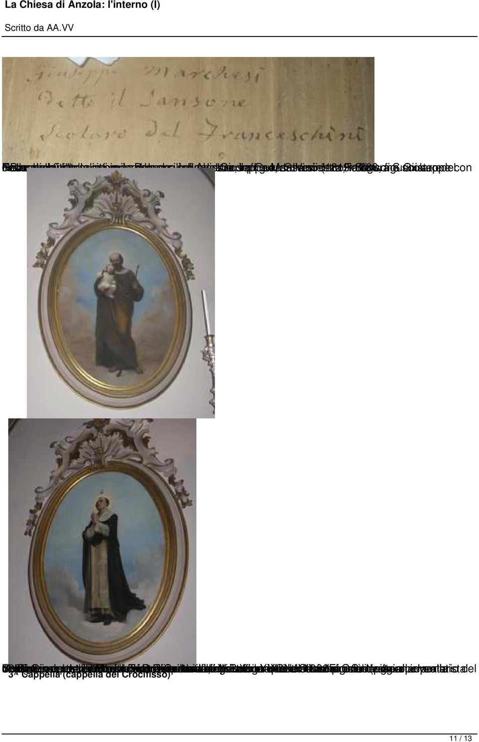 il raffigura primo, Guardassoni Marchesi sulla S.Vincenzo sinistra, detto (1819-1888, Ferreri il raffigura Sansone. figurinista S.