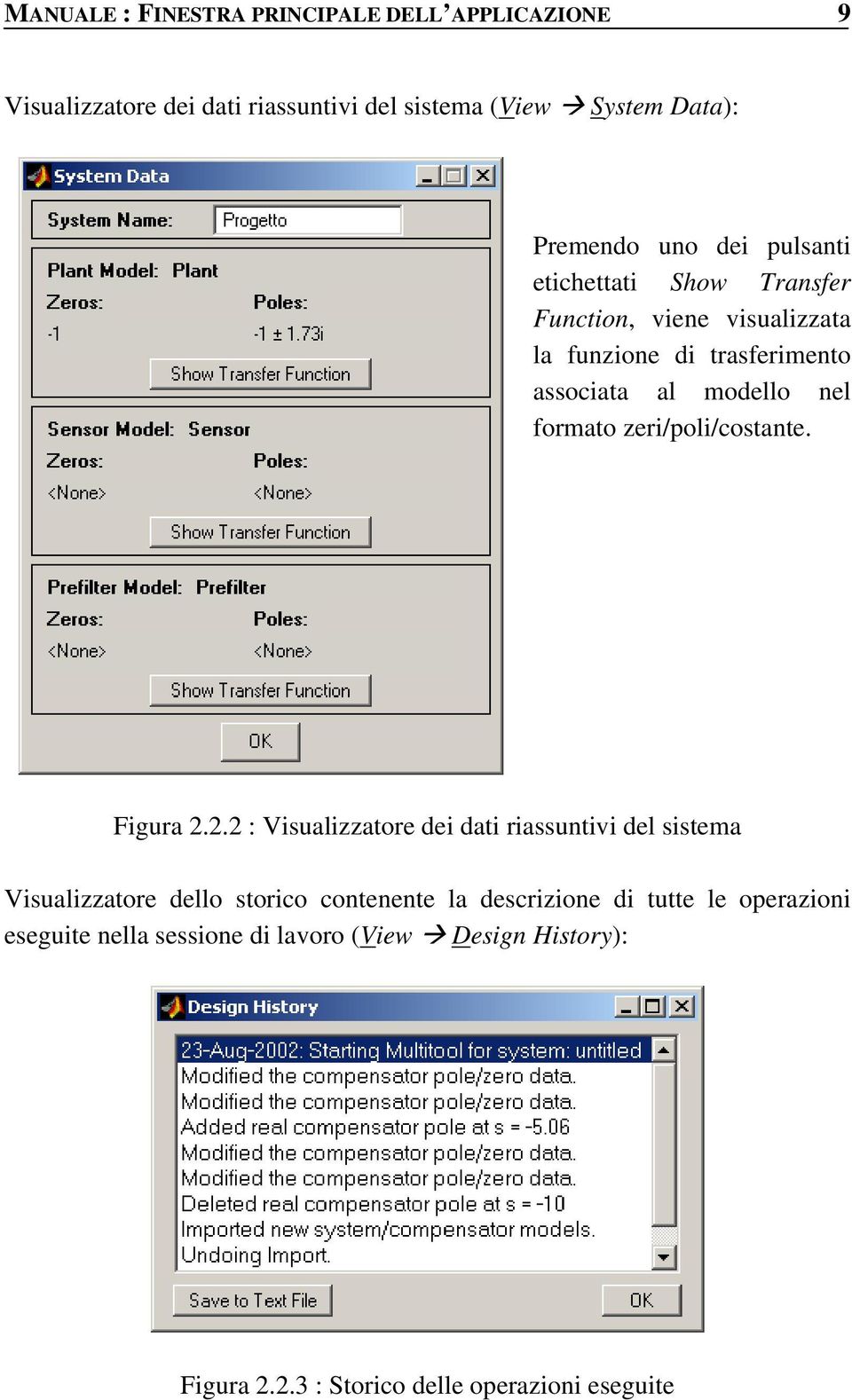 zeri/poli/costante. Figura 2.