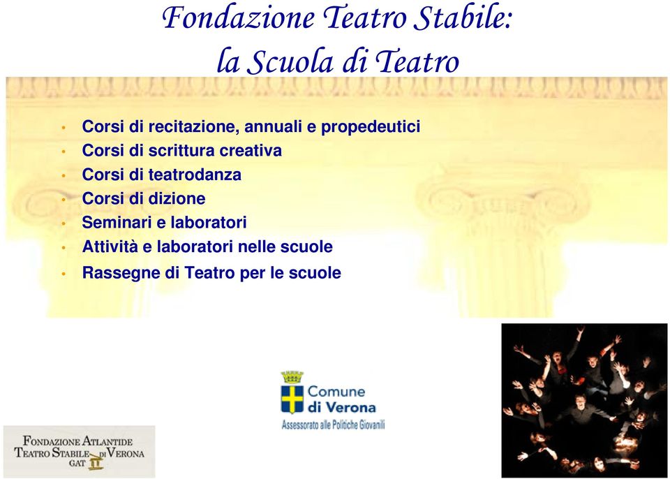 creativa Corsi di teatrodanza Corsi di dizione Seminari e