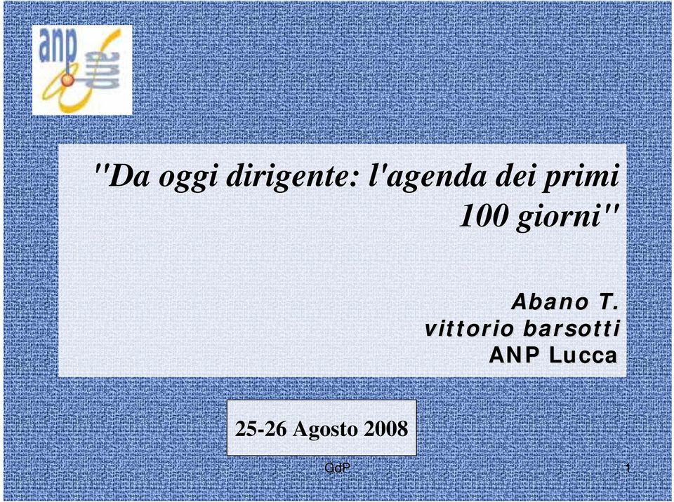 giorni" Abano T.