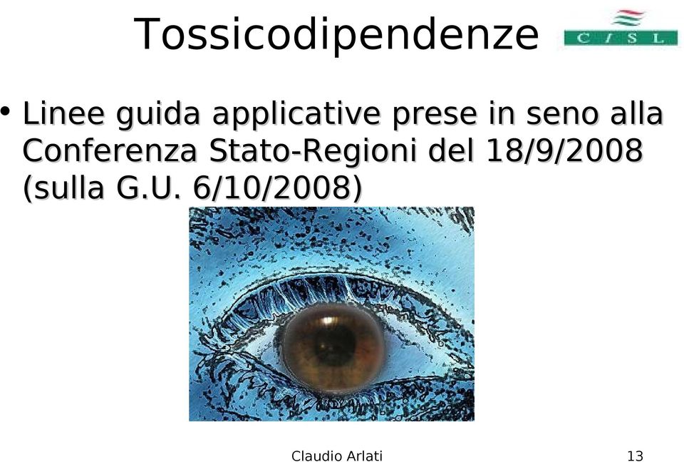 Conferenza Stato-Regioni del