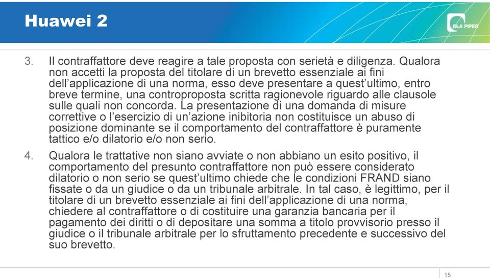 ragionevole riguardo alle clausole sulle quali non concorda.