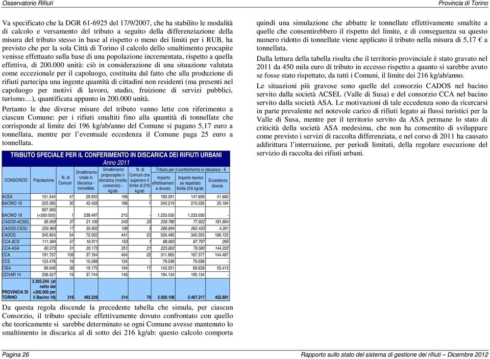 popolazione incrementata, rispetto a quella effettiva, di 200.