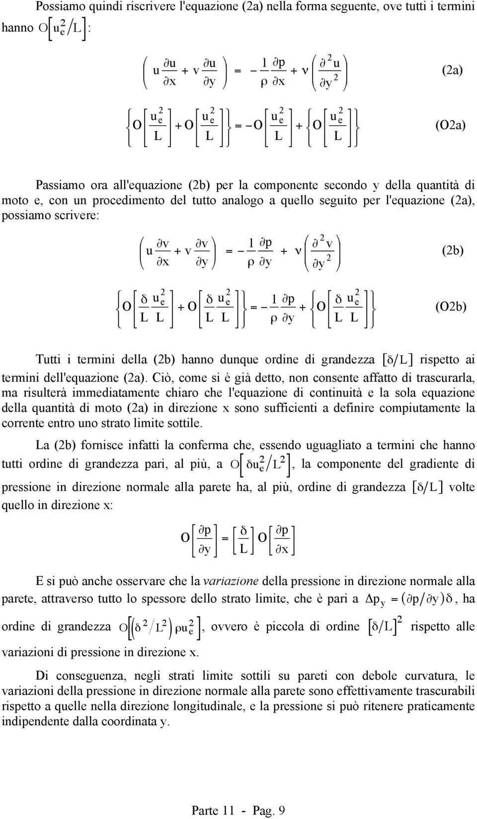 ordin di grandzza [ L] risptto ai trmini dll'qazion (a).