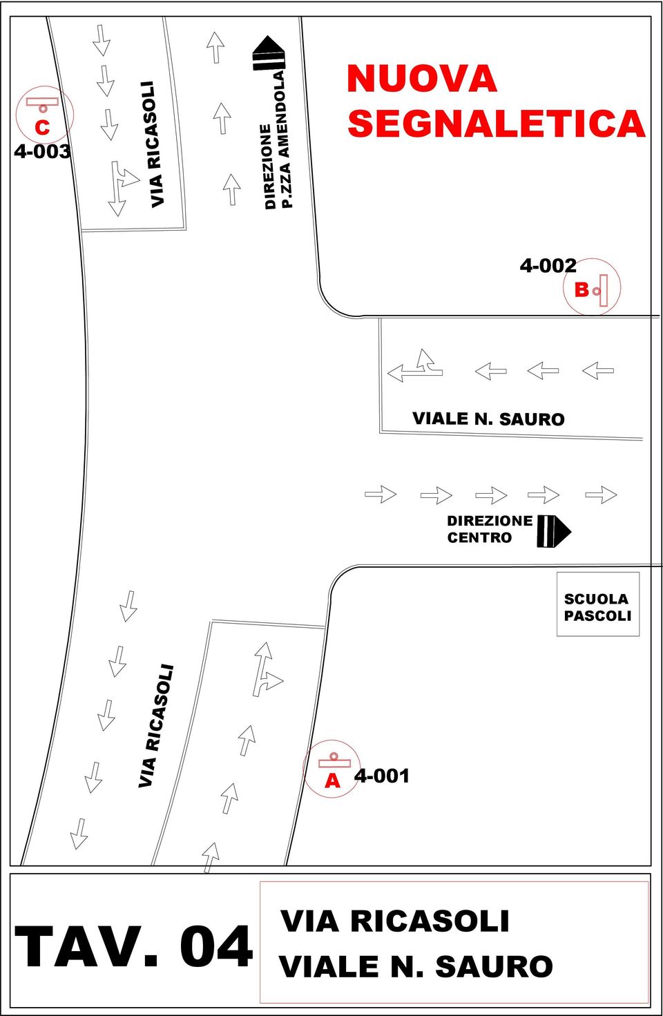 SAURO DIREZIONE CENTRO SCUOLA PASCOLI VIA