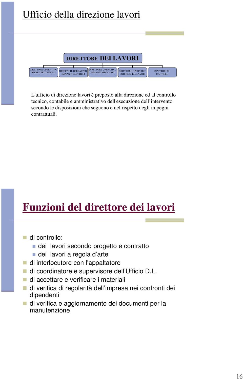 seguono e nel rispetto degli impegni contrattuali.