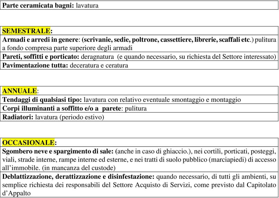 spargimento di sale: (anche in caso di ghiaccio.