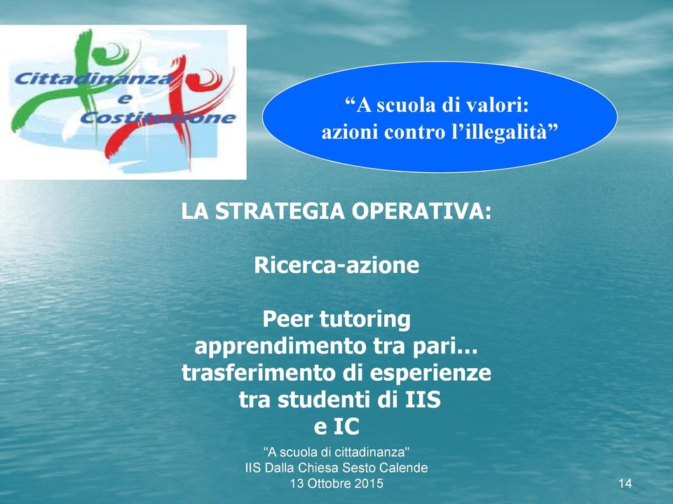 tutoring apprendimento tra pari trasferimento di