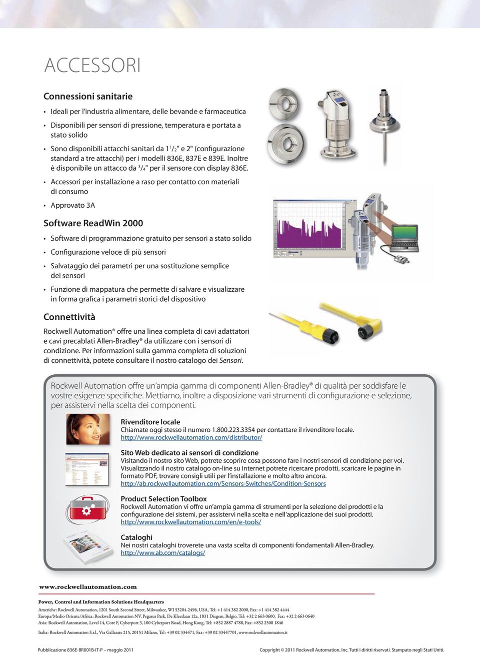 Accessori per installazione a raso per contatto con materiali di consumo Approvato 3A Software ReadWin 2000 Software di programmazione gratuito per sensori a stato solido Configurazione veloce di più