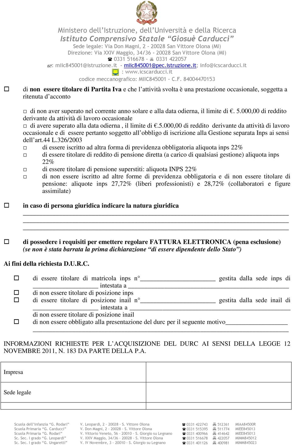 000,00 di reddito derivante da attività di lavoro occasionale di avere superato alla data odierna, il limite di.5.