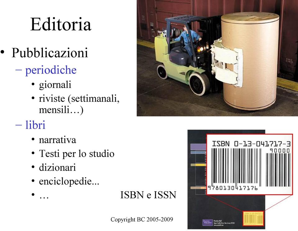 mensili ) libri narrativa Testi per