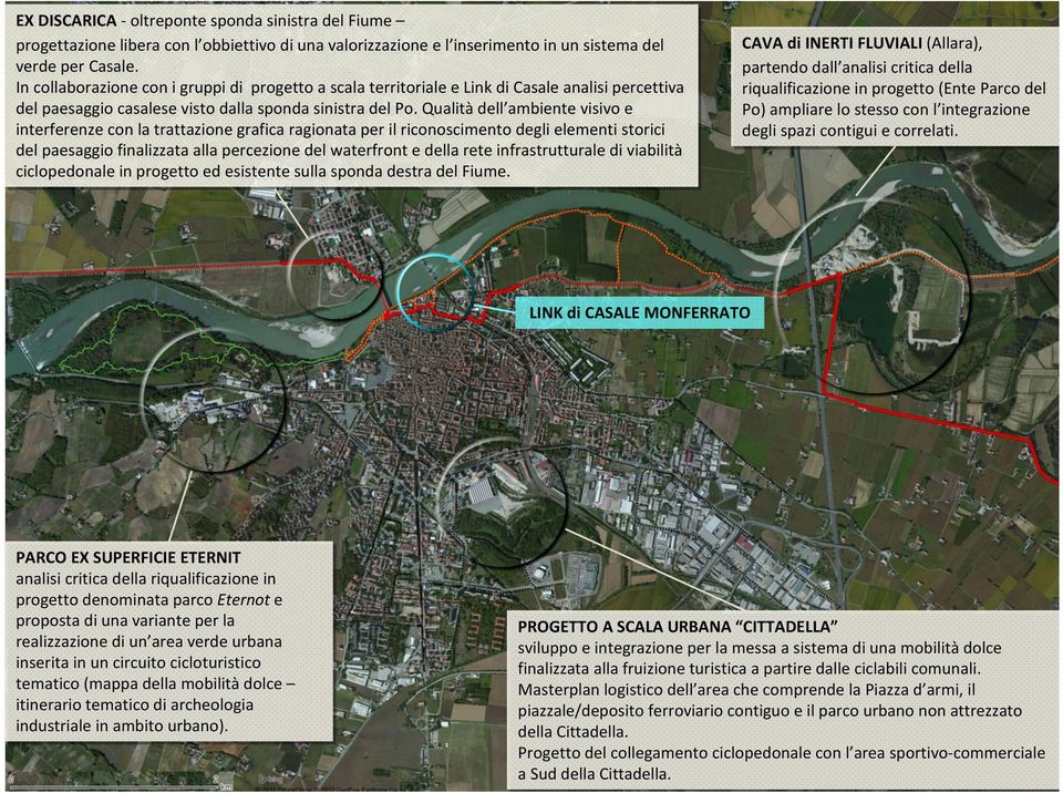 Qualitàdell ambiente visivo e interferenze con la trattazione grafica ragionata per il il riconoscimento degli elementi storici del paesaggio finalizzata alla percezione del waterfront e della rete