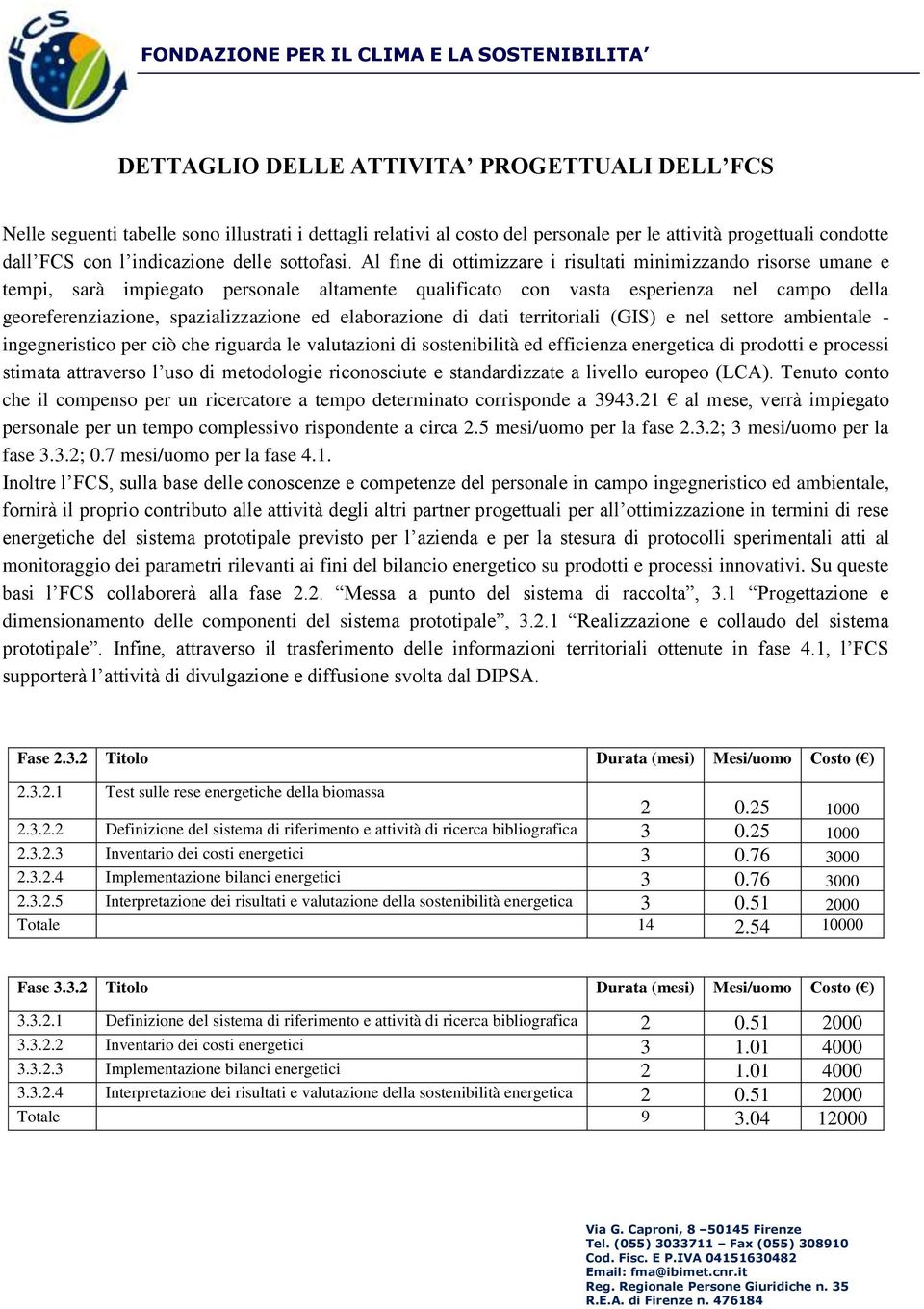 Al fine di ottimizzare i risultati minimizzando risorse umane e tempi, sarà impiegato personale altamente qualificato con vasta esperienza nel campo della georeferenziazione, spazializzazione ed