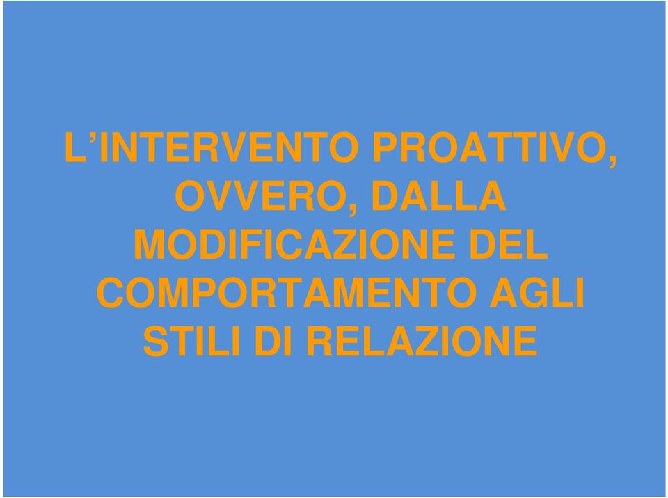 MODIFICAZIONE DEL