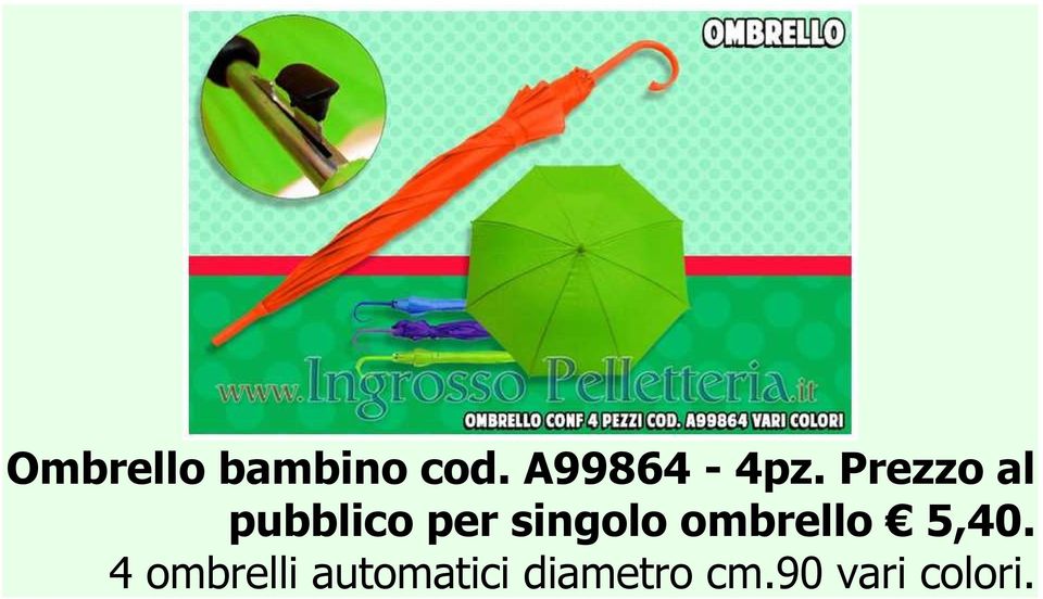 ombrello 5,40.