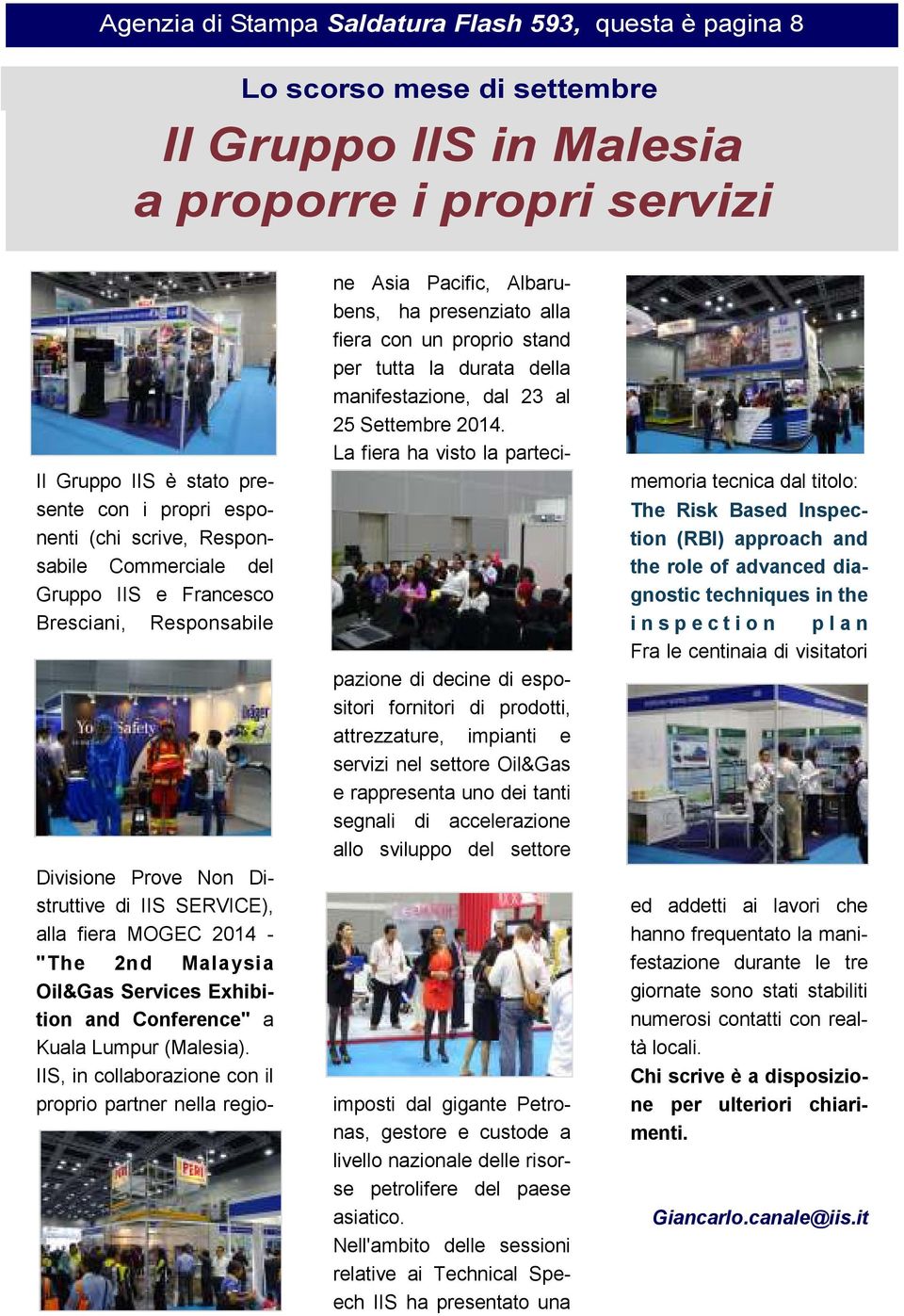 Exhibition and Conference" a Kuala Lumpur (Malesia).