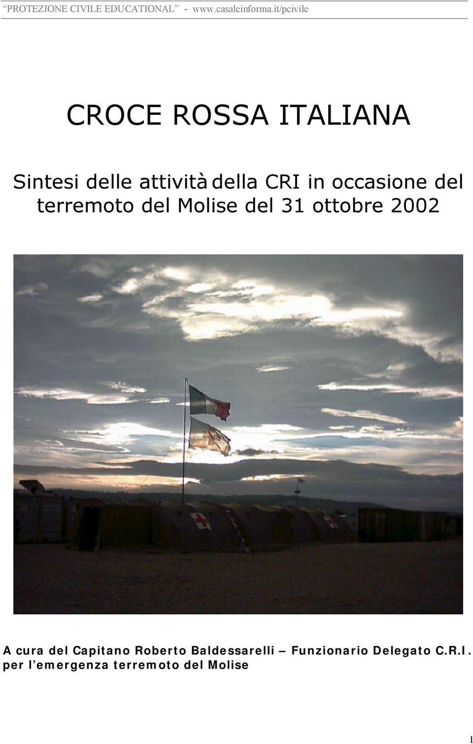 2002 A cura del Capitano Roberto Baldessarelli