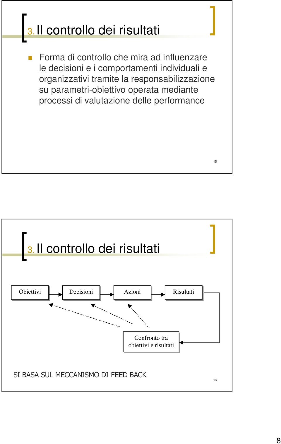 operata mediante processi di valutazione delle performance 15 3.