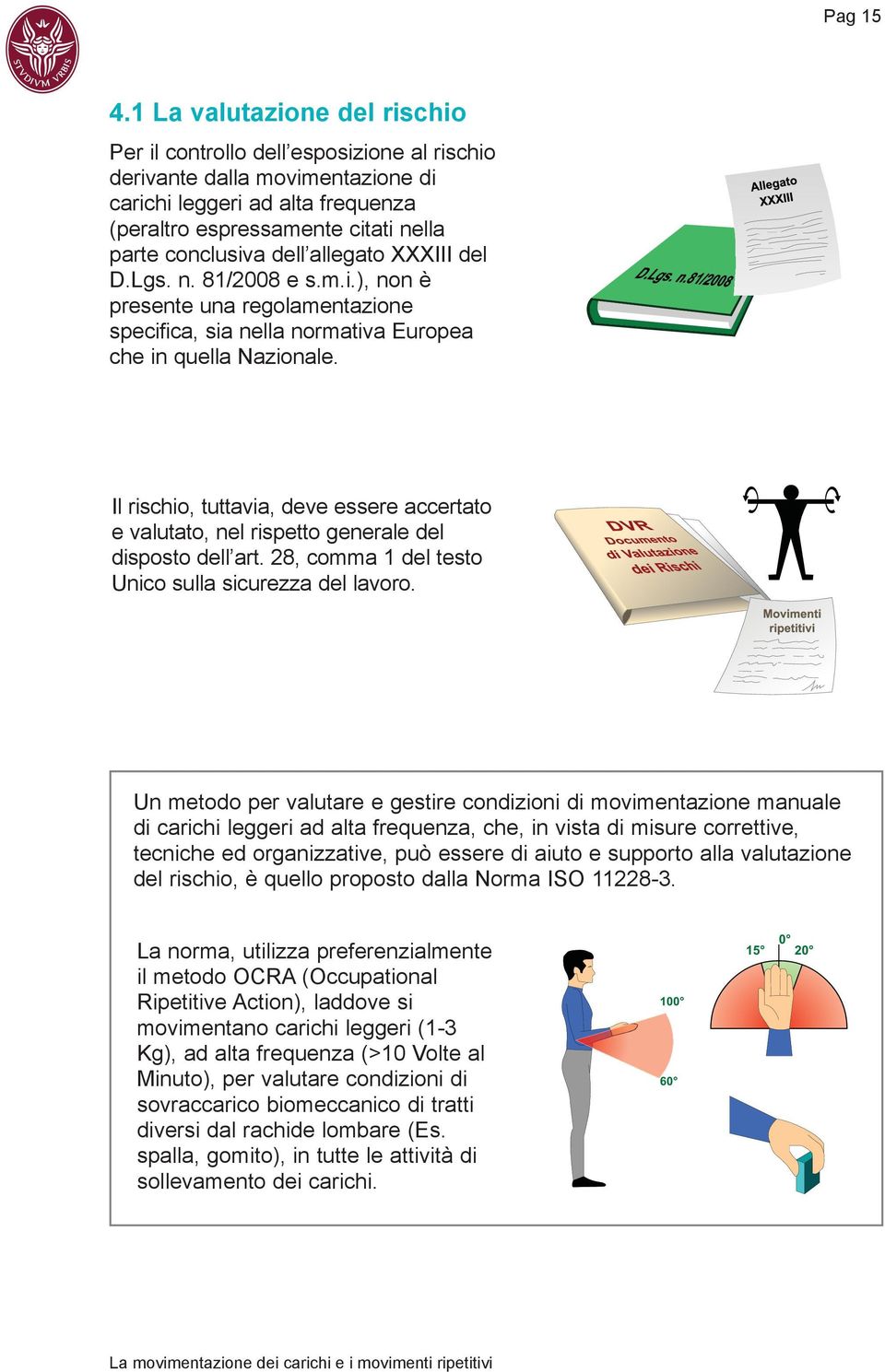 dell allegato XXXIII del D.Lgs. n. 81/2008 e s.m.i.), non è presente una regolamentazione specifica, sia nella normativa Europea che in quella Nazionale.