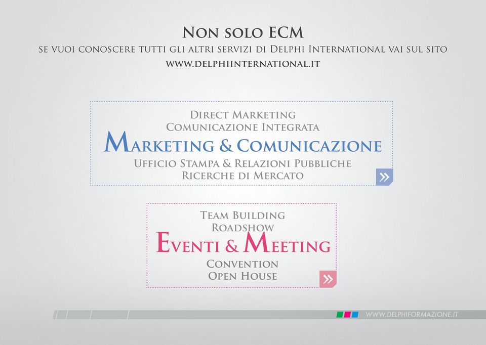 it Direct Marketing Comunicazione Integrata Marketing & Comunicazione