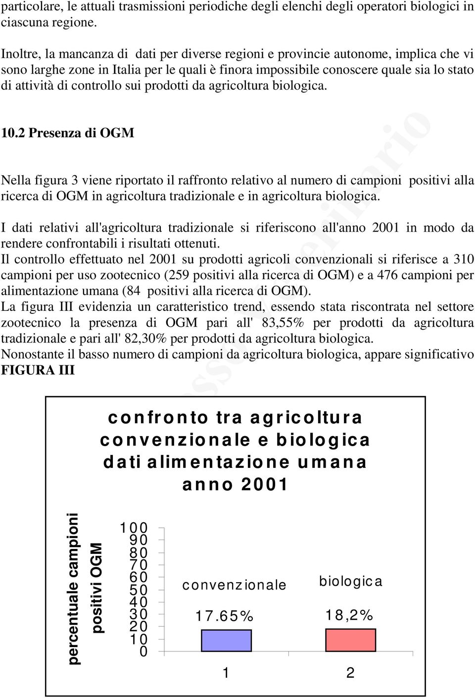 controllo sui prodotti da agricoltura biologica. 10.