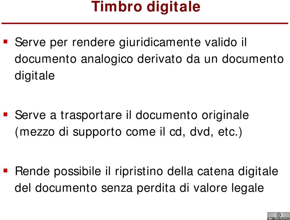 documento originale (mezzo di supporto come il cd, dvd, etc.