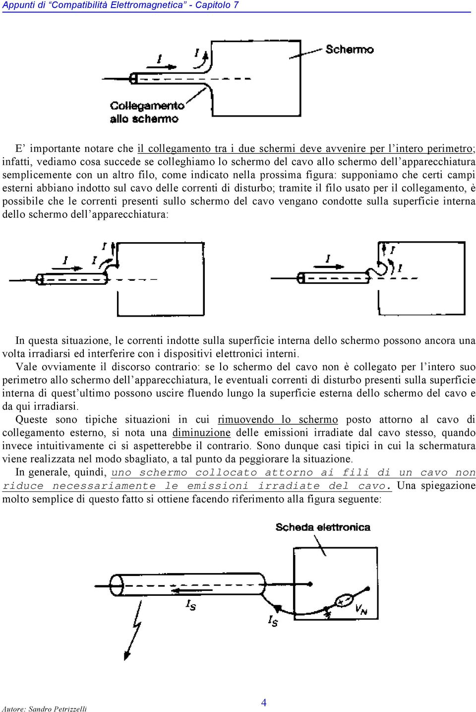 vngano condo sulla supfici inna dllo schmo dll appacchiaua: In qusa siuazion, l coni indo sulla supfici inna dllo schmo possono ancoa una vola iadiasi d infi con i disposiivi lonici inni.